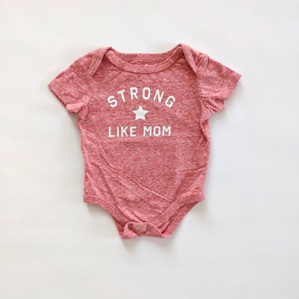 Well Worn Los Angeles Strong Like Mom Onesie
